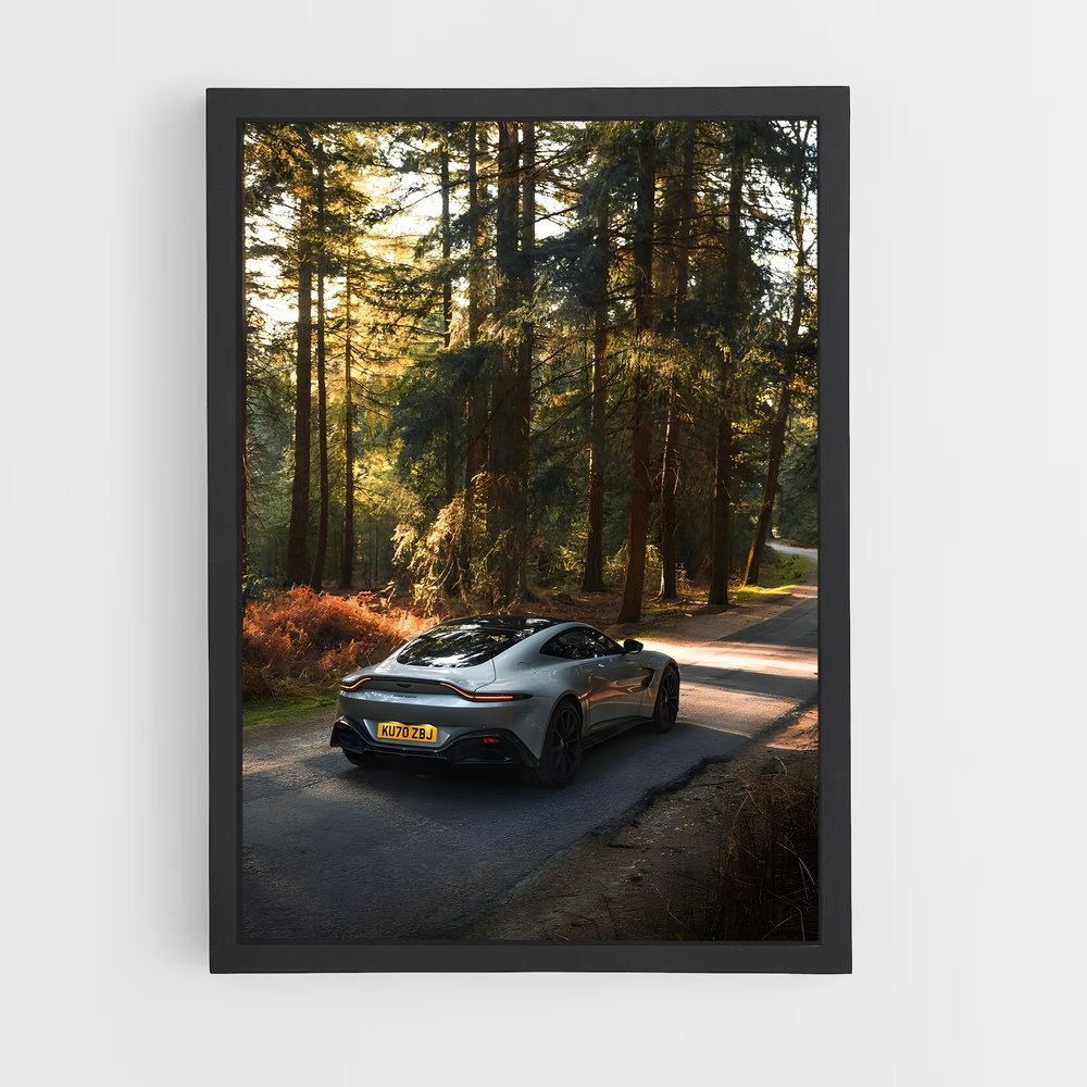 Poster amr de Vitesse – affiche Aston Martin (vue 2)